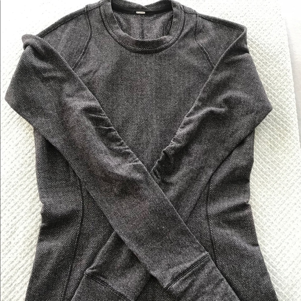 Lululemon herringbone long sleeve shirt